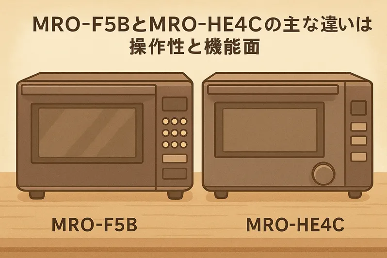 MRO-F5BとMRO-HE4C違い