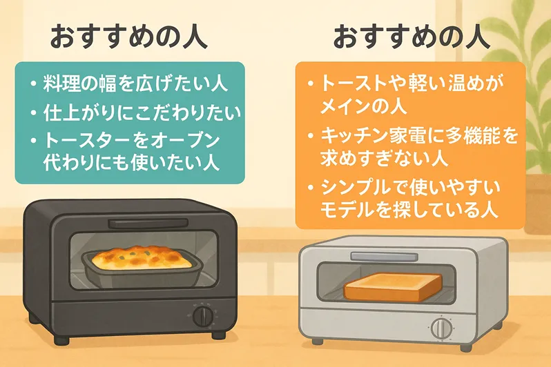 タイガートースターS132とS131おすすめの人